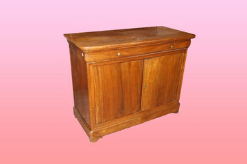 Credenza Luigi Filippo in legno di noce