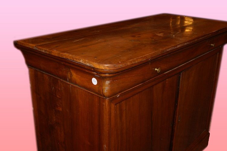 Antica credenza francese 2 porte in noce del 1800 classica 