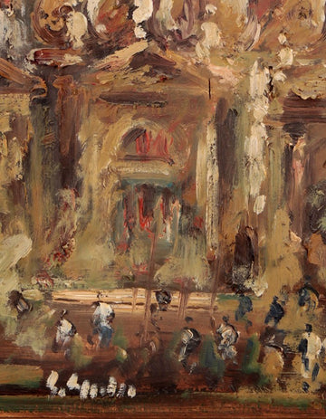 Huile sur toile Impressionniste 1900