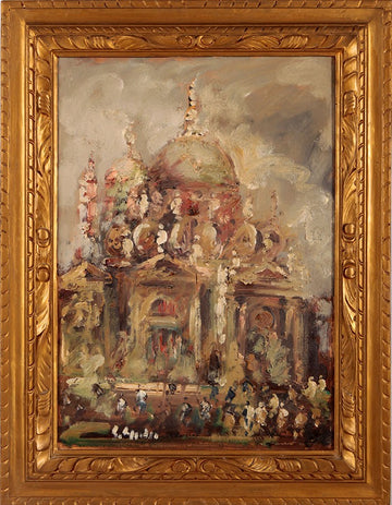 Huile sur toile Impressionniste 1900