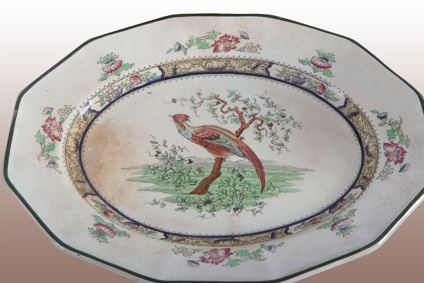 Antiche porcellane zuppiere in porcellana Royal Doulton cineserie