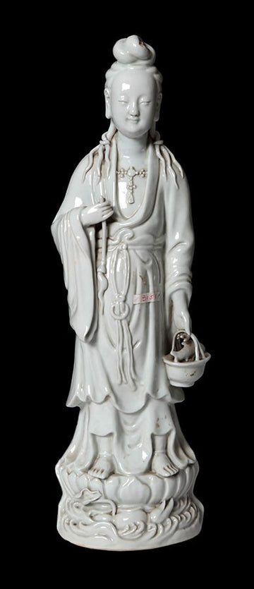 Statue chinoise en porcelaine