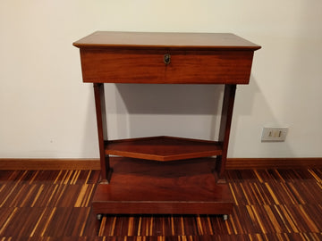 Antique French Empire Dressing Table from 1800 in mahogany