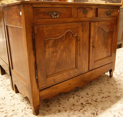 Antica credenza Provenzale del 1800 in ciliegio a 2 ante con cassetti