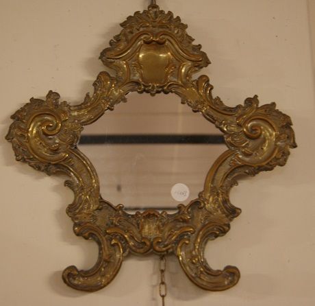 Tris di antiche Cartaglorie o cantaglorie italiane del 1700 in metallo