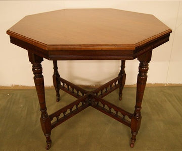Tavolino vittoriano ottagonale