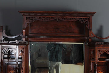 Grande armoire victorienne des années 1800