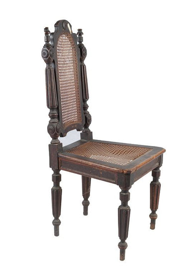 Gruppo di 4 antiche sedie francesi stile Luigi Filippo del 1800