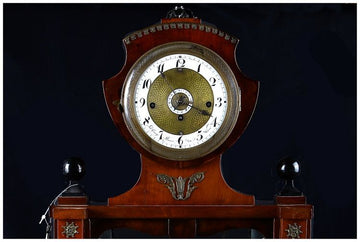 Orologio Biedermeier in legno