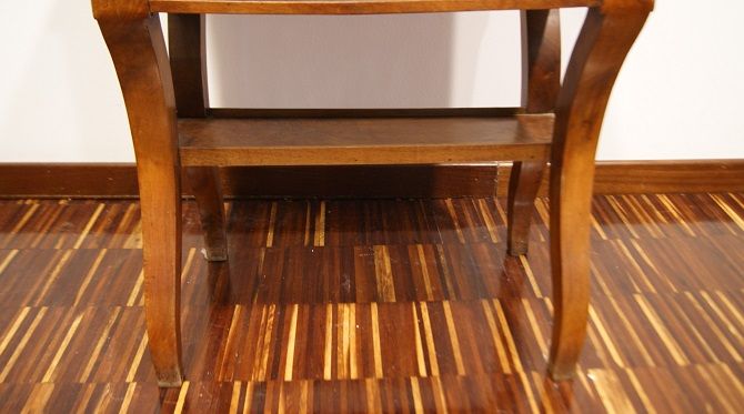 Antica toilette francese del 1800 stile Direttorio in legno di noce