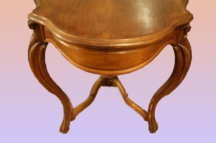 Antico tavolino da salotto stile Luigi Filippo del 1800