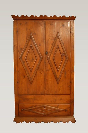 Armoire espagnole de 1700 en mélèze