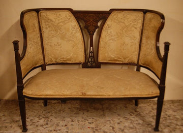 Viktorianisches Sofa aus dem 19. Jahrhundert