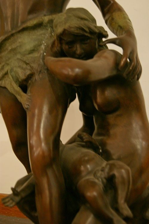 Antica scultura in bronzo di A. De Luca