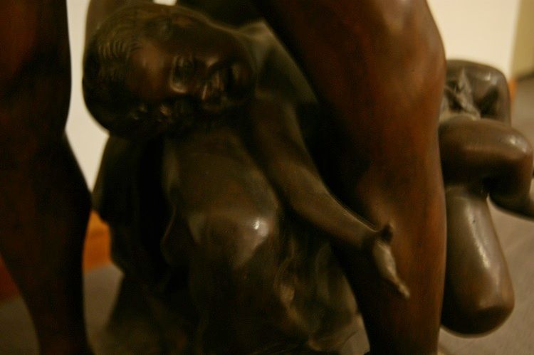 Antica scultura in bronzo di A. De Luca