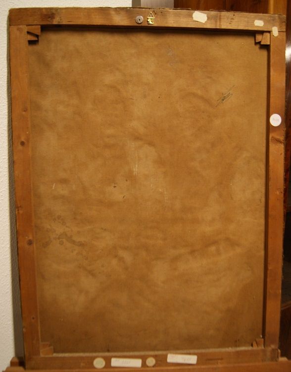 Antico quadro del 1800 Giovani donne 