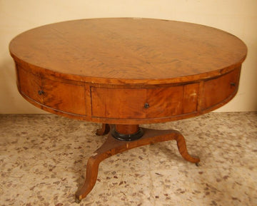 Austrian Biedermeier style birch table