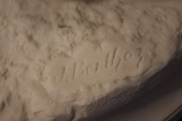 Antica porcellana francese biscuit "Giovane Donna"