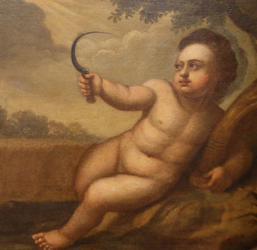 Allegory of summer oil Painting from 1700 - Ancient Paintings - Art