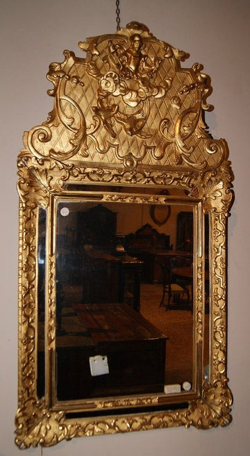 Riche miroir français de la fin des années 1700
