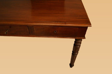 Schreibtisch im Stil von Louis Philippe aus Mahagoni