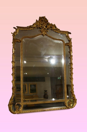 Important miroir Louis XV