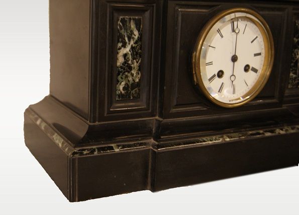 Antico orologio con bronzo firmato J. Pradier del 1800