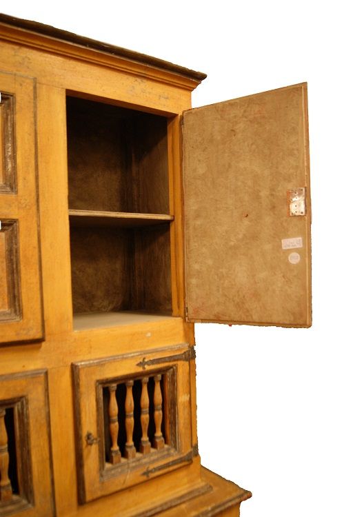 Antica credenza rustica laccata - Mobili Antichi - 1900