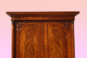 Antique Wardrobe Sideboard 1800's Regency mahogany