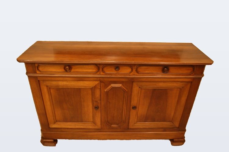 Credenza antica del 1800 francese in noce Luigi Filippo 