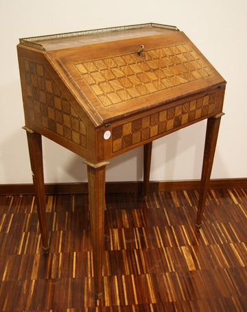 antique small Louis XVI Bureau Writing desk from 1800