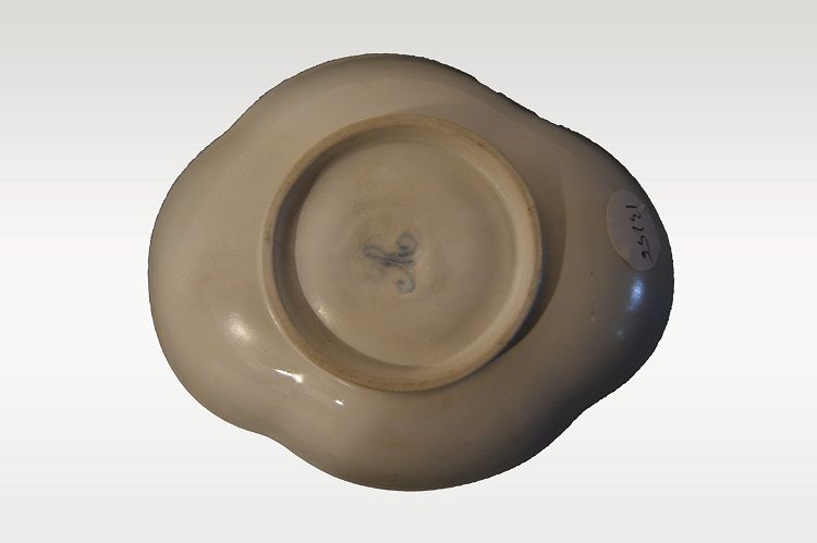 Tazza in porcellana del 1800 Meissen con marchio