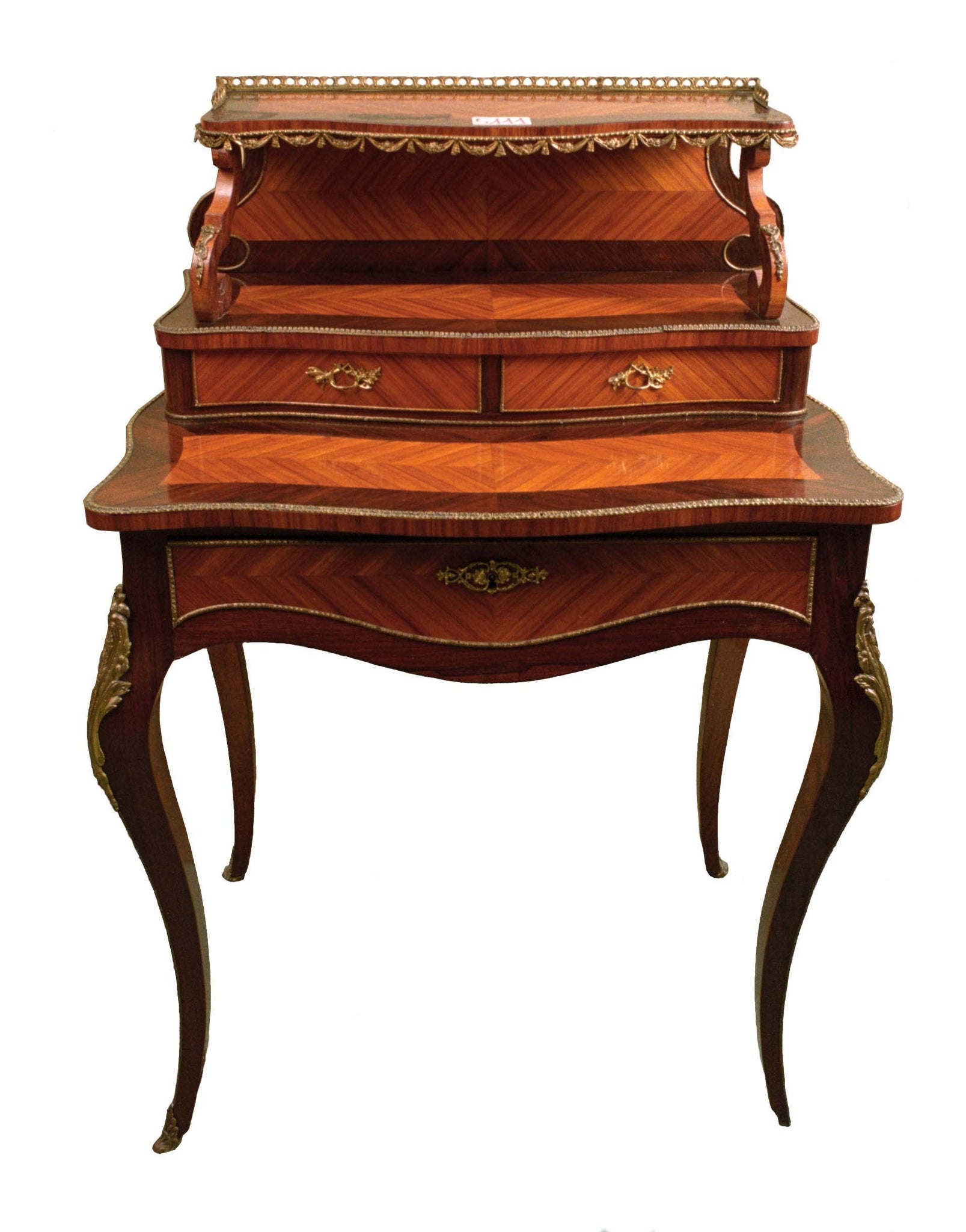 Antico scrittoio francese del 1800 in bois de rose e palissandro