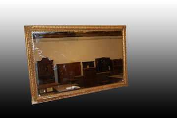 Magnifique grand miroir français des années 1800, 2,40 mètres