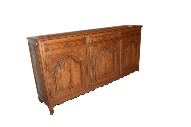 Credenza provenzale 3 porte in legno di ciliegio del 1800