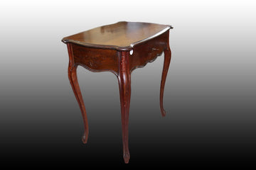 Antico Bellissimo tavolino da lavoro francese del 1800 stile Luigi Filippo in legno di palissandro