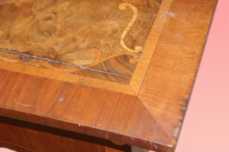 Tavolino italiano stile Luigi XV di inizio 1800