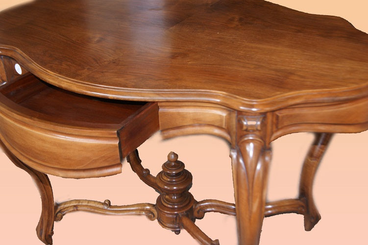 Antico tavolino da salotto stile Luigi Filippo del 1800