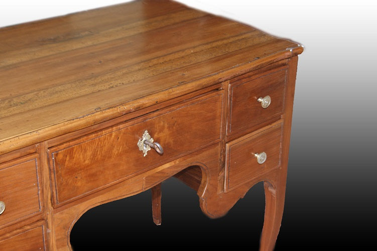Scrittoio francese del 1800 stile Transizione in legno di noce
